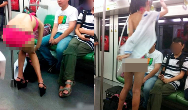 Hai thái cực ăn mặc khi đi tàu điện: Giới trẻ Việt lịch sự bao nhiêu thì một bộ phận dân cư Trung Quốc gây phản cảm bấy nhiêu - Ảnh 14.