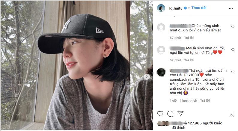 Xuất hiện sau 10 tháng ở ẩn, Hải Tú bất ngờ nhận được sự ủng hộ nhiệt tình từ netizen, soi bằng chứng trên Instagram là rõ! - Ảnh 5.