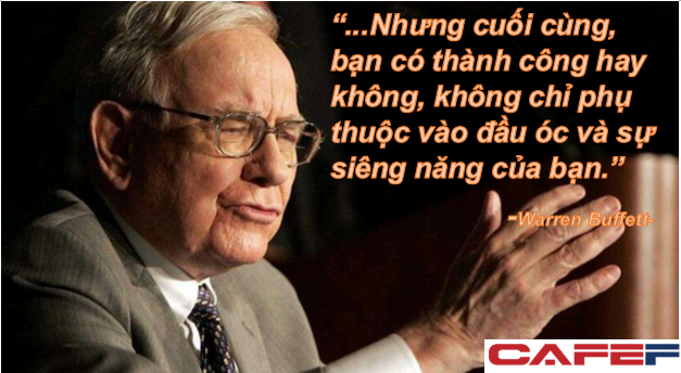 Warren Buffett đã chọn người như thế nào để đồng hành cùng mình?: Chỉ số IQ cao hay siêng năng chăm chỉ cũng không bằng một điều này  - Ảnh 1.