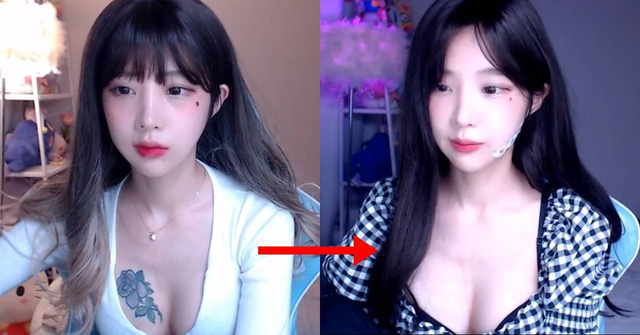 Bị nghi vấn hack cheat vòng một, nữ streamer xinh đẹp vén áo, tự lấy tay chọc ngực để chứng minh không có silicone - Ảnh 7.