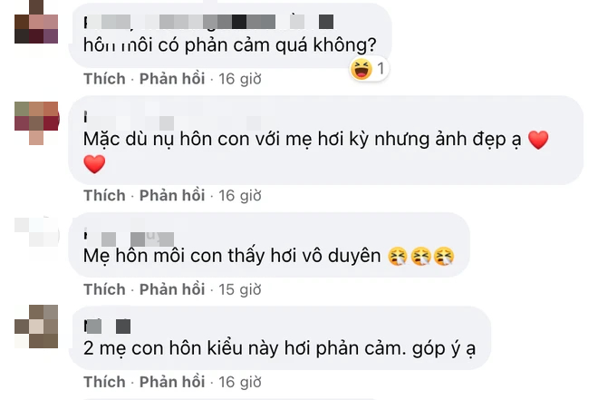 1 sao nữ Vbiz gây tranh cãi vì có hành động hôn môi con trai, chính chủ giải thích thế nào? - Ảnh 3. 1 sao nữ Vbiz gây tranh cãi vì có hành động hôn môi con trai, chính chủ giải thích thế nào? - Ảnh 3.