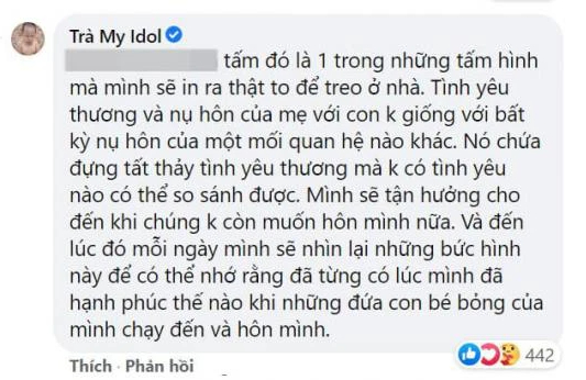 1 sao nữ Vbiz gây tranh cãi vì có hành động hôn môi con trai, chính chủ giải thích thế nào? - Ảnh 4. 1 sao nữ Vbiz gây tranh cãi vì có hành động hôn môi con trai, chính chủ giải thích thế nào? - Ảnh 4.