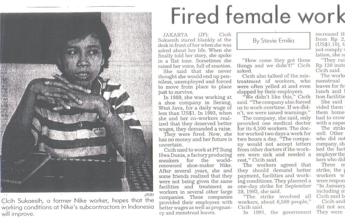 Quá khứ đen tối của Nike: Kiếm tiền trên lưng của công nhân giá rẻ châu Á, thu lợi khủng nhưng trả công rẻ mạt đến khó tin - Ảnh 2. Quá khứ đen tối của Nike: Kiếm tiền trên lưng của công nhân giá rẻ châu Á, thu lợi khủng nhưng trả công rẻ mạt đến khó tin - Ảnh 2.