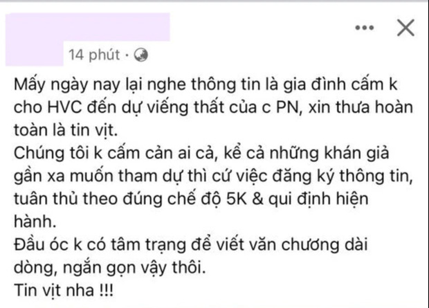 Lễ cúng 49 ngày của cố ca sĩ Phi Nhung: Con gái khóc nấc cùng dàn nghệ sĩ đến viếng, các con nuôi và Hồ Văn Cường thì sao? - Ảnh 9.