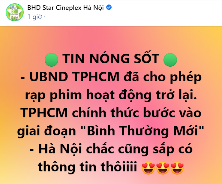 HOT: Rạp phim TP. Hồ Chí Minh mở cửa trở lại từ 19/11, netizen nháo nhào gọi tên loạt siêu bom tấn - Ảnh 5. HOT: Rạp phim TP. Hồ Chí Minh mở cửa trở lại từ 19/11, netizen nháo nhào gọi tên loạt siêu bom tấn - Ảnh 5.