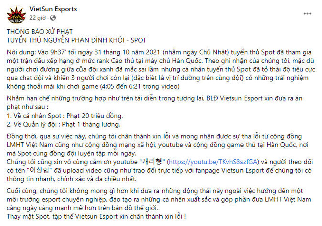 Cựu tuyển thủ GAM Esports - Spot tiếp tục gây phẫn nộ vì thói toxic khó bỏ, bị cả fan LCK cà khịa thâm sâu - Ảnh 5.