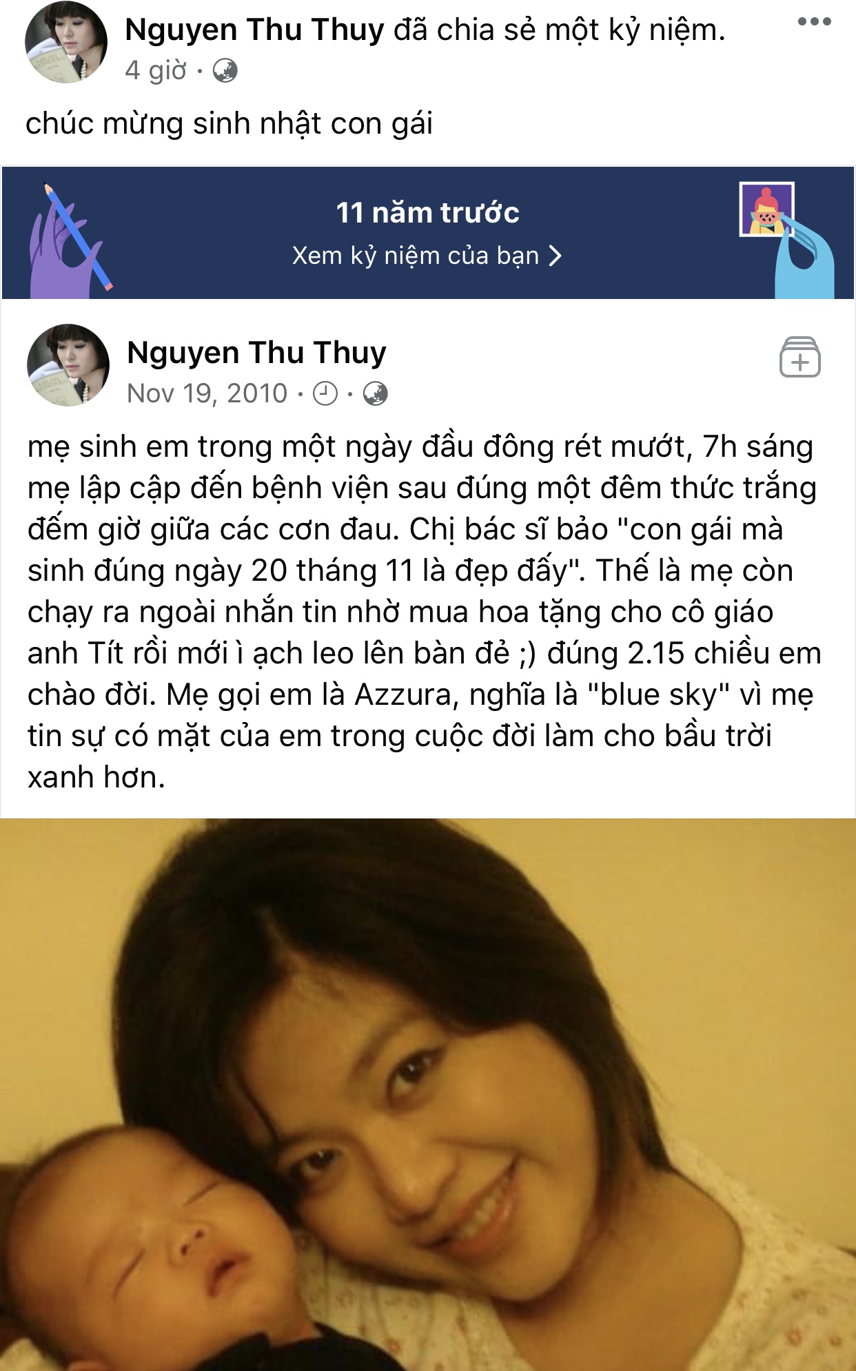 Hơn 5 th&aacute;ng sau khi qua đời, Facebook cố Hoa hậu Thu Thuỷ bất ngờ chia sẻ lại b&agrave;i đăng đặc biệt khiến nhiều kh&aacute;n giả x&uacute;c động - Ảnh 2.