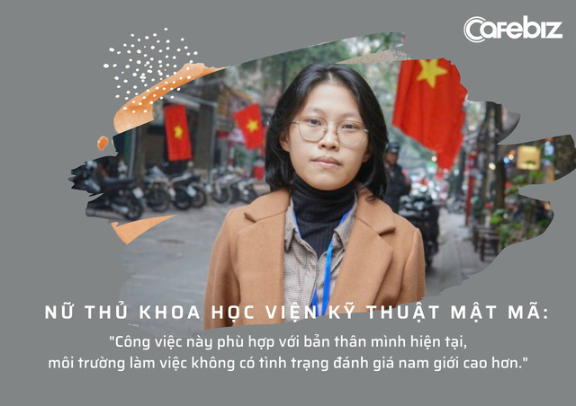 L&agrave;m việc trong m&ocirc;i trường to&agrave;n nam giới, nữ thủ khoa HV Kỹ thuật Mật m&atilde;: Đa số mọi người kh&ocirc;ng hiểu t&iacute;nh chất nghề hacker - Ảnh 2.