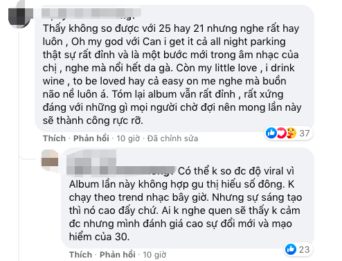 Phản ứng của netizen về album 30 của Adele: Đỉnh thì vẫn đỉnh đấy nhưng so với 21, 25 thì lại là bước thụt lùi? - Ảnh 11.