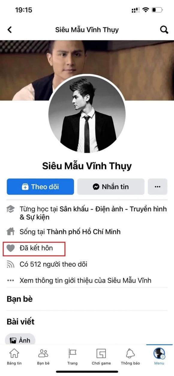 Rầm rộ thông tin siêu mẫu Vĩnh Thuỵ đã kết hôn, phản ứng của chính chủ gây chú ý! - Ảnh 2.