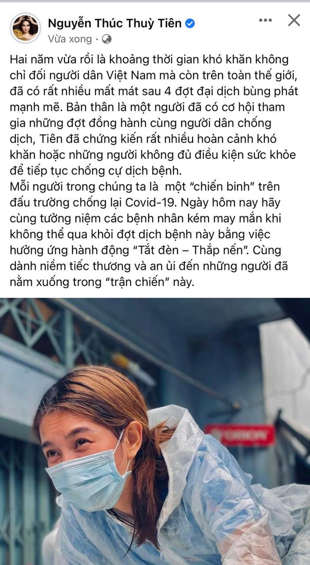 Bị soi cách ăn mặc khi thắp nến tưởng nhớ nạn nhân Covid-19, Bảo Anh đáp trả ra sao? - Ảnh 6.