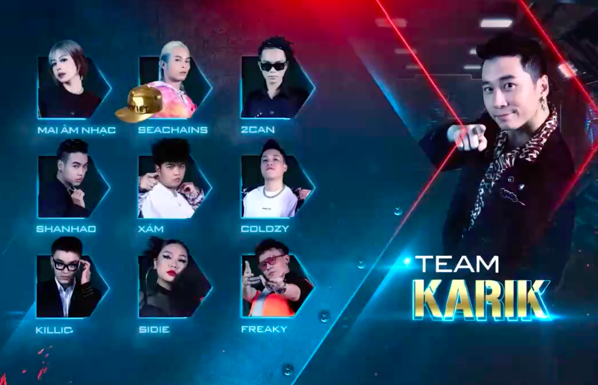 Rap Việt: Karik - Rhymastic hụt th&agrave;nh vi&ecirc;n, bay lu&ocirc;n tin đồn 1 th&iacute; sinh được vớt v&igrave; thiếu người! - Ảnh 3.