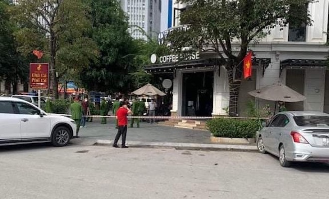 Hung thủ bắn người ở qu&aacute;n cafe: T&ocirc;i bắn 1 ph&aacute;t, do m&acirc;u thuẫn t&igrave;nh &aacute;i v&agrave; việc c&ocirc;ng ty - Ảnh 4.