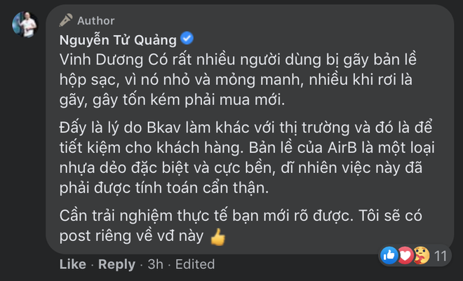 CEO BKAV Nguyễn Tử Quảng: Bản lề sợi dây của tai nghe AirB là để tiết kiệm cho khách hàng - Ảnh 2.