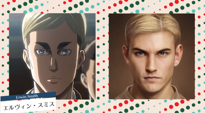 D&agrave;n nh&acirc;n vật anime Attack On Titan đẹp sốc xỉu khi h&oacute;a người thật: Chồng quốc d&acirc;n Levi chuẩn idol, hội đả nữ nh&igrave;n muốn cưới gấp! - Ảnh 6.