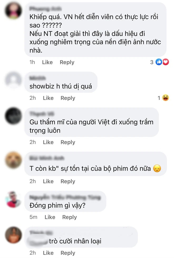 Ngọc Trinh bất ngờ nhận đề cử Diễn viên xuất sắc, netizen mỉa mai dấu hiệu đi xuống của điện ảnh nước nhà - Ảnh 2.