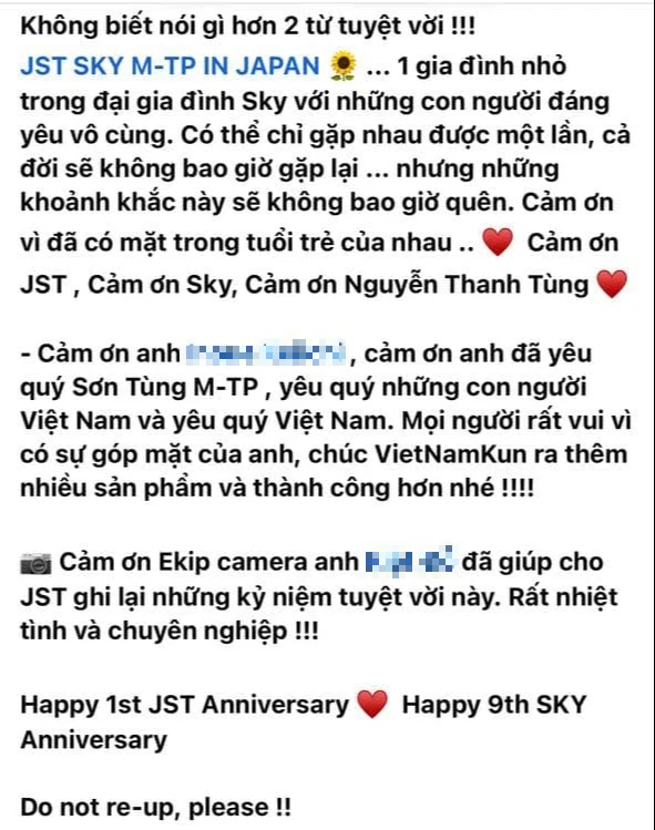 Giữa tin đồn đính hôn Hải Tú, Sơn Tùng tiết lộ thông tin chuẩn bị sang Nhật Bản và có hẳn ca khúc tiếng Nhật? - Ảnh 1.