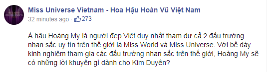 Fanpage Miss Universe Vietnam bị ném đá vì thiếu hiểu biết: Tâng bốc gà nhà, phủi bỏ công sức của 1 người đẹp? - Ảnh 1.
