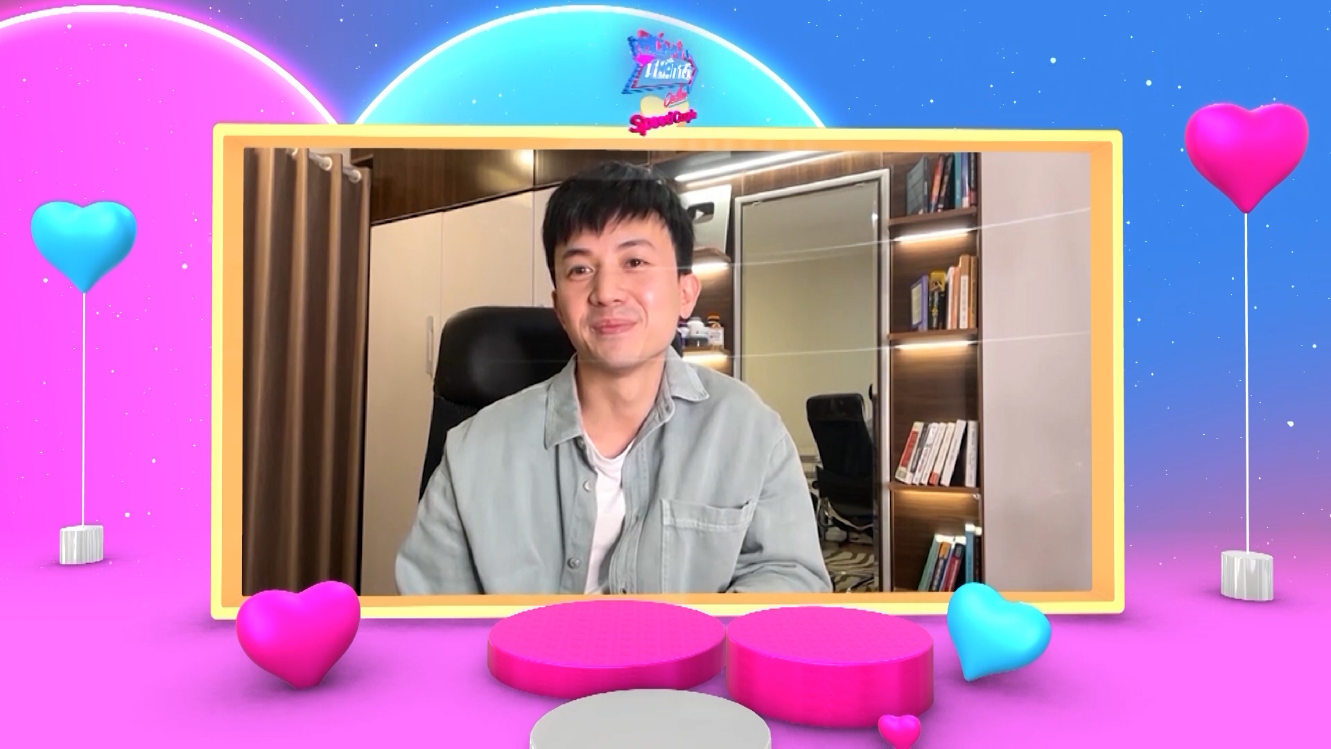 Chồng quốc dân của Hương Vị Tình Thân lên show hẹn hò ghép đôi với fan cuồng và cái kết - Ảnh 2. Chồng quốc dân của Hương Vị Tình Thân lên show hẹn hò ghép đôi với fan cuồng và cái kết - Ảnh 2.