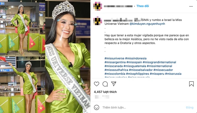 Kim Duyên chính thức lên đường chinh chiến Miss Universe 2021, bất ngờ trước phản ứng của khán giả quốc tế - Ảnh 2.