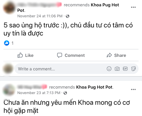 “Ảo ma” như nhà hàng Khoa Pug: Chưa xây dựng đã có đánh giá 5 sao, khách khen “phục vụ nhiệt tình, đồ ăn siêu chất lượng”? - Ảnh 4.