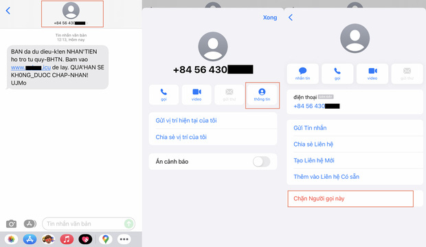 Vấn nạn tin nhắn rác, lừa đảo kiếm tiền online lại nở rộ: Người dùng iPhone tại Việt Nam cần hết sức cảnh giác! - Ảnh 6.