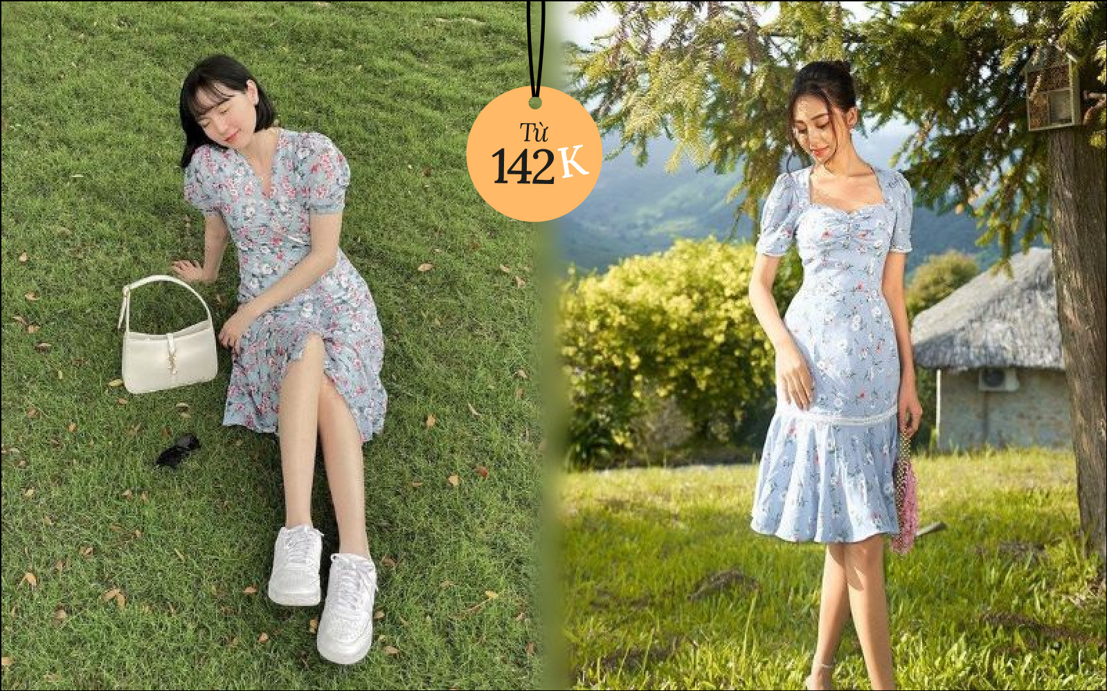 Hải Tú nay diện váy hoa xinh chuẩn nàng thơ, nàng nào trót mê phải lưu ngay địa chỉ mua chỉ từ 142K nè Hải Tú nay diện váy hoa xinh chuẩn nàng thơ, nàng nào trót mê phải lưu ngay địa chỉ mua chỉ từ 142K nè