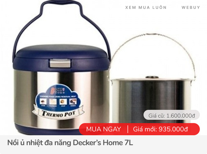 Muốn tiết kiệm điện/gas tranh thủ tậu ngay loạt nồi ủ đang sale đậm tới 50% - Ảnh 3.