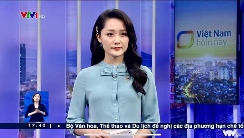 Ban Thời sự VTV có một BTV cực xinh, từng là đối thủ của Hoa hậu Mai Phương Thuý, đã vậy còn đóng 1 loạt phim rồi!  - Ảnh 1.