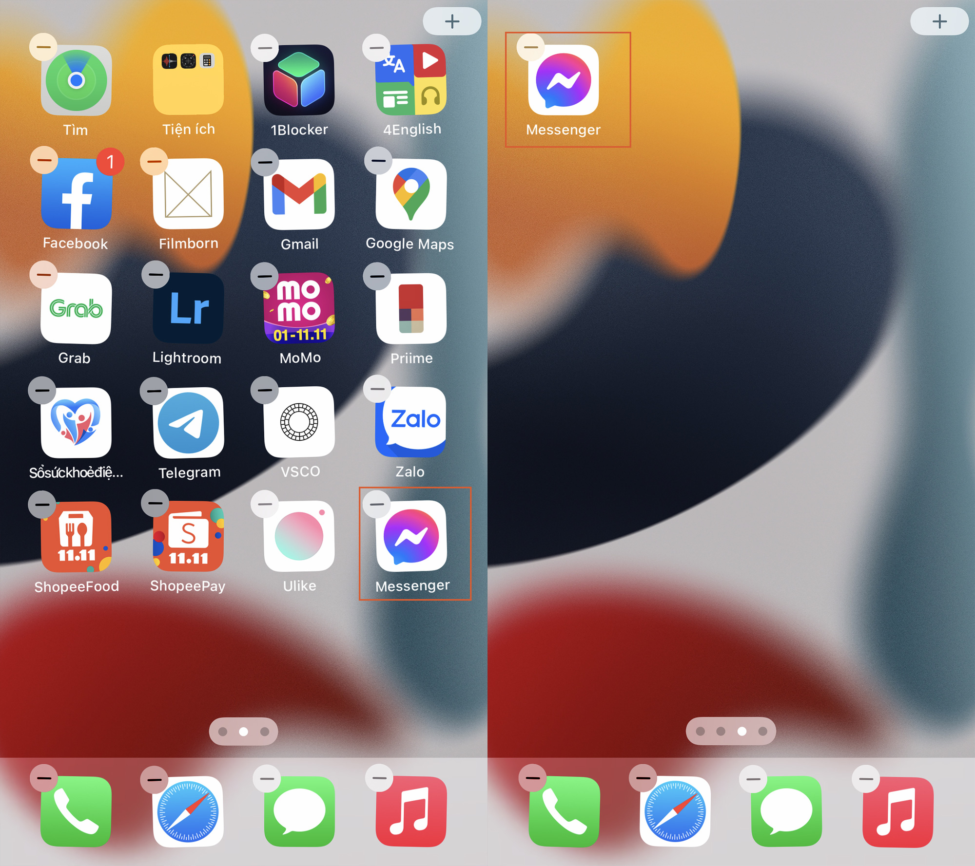 Cách để giấu những ứng dụng nhạy cảm trên iPhone - Ảnh 8. Cách để giấu những ứng dụng nhạy cảm trên iPhone - Ảnh 8.