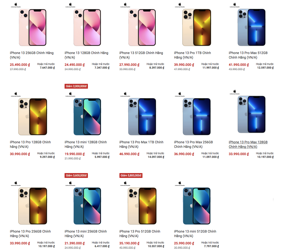 iPhone 13 bất ngờ giảm giá mạnh tại Việt Nam, nhưng giá ở đâu rẻ nhất? - Ảnh 3.