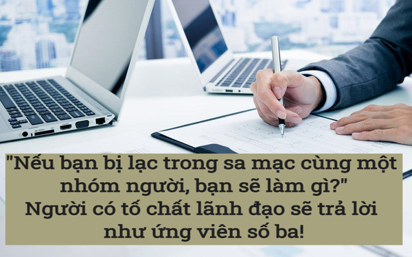 Nếu lạc trong sa mạc và chỉ còn lại 1 chai nước, bạn sẽ làm gì để sống sót? Ứng viên thông minh trả lời, lập tức được nhận chỉ sau 1 phút! - Ảnh 1.