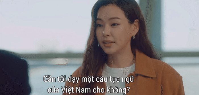 Hoa hậu H&agrave;n lại trổ t&agrave;i n&oacute;i tiếng Việt cực kh&eacute;t, c&ograve;n chơi hẳn một c&acirc;u tục ngữ để dằn mặt đối thủ mới gh&ecirc;! - Ảnh 3.