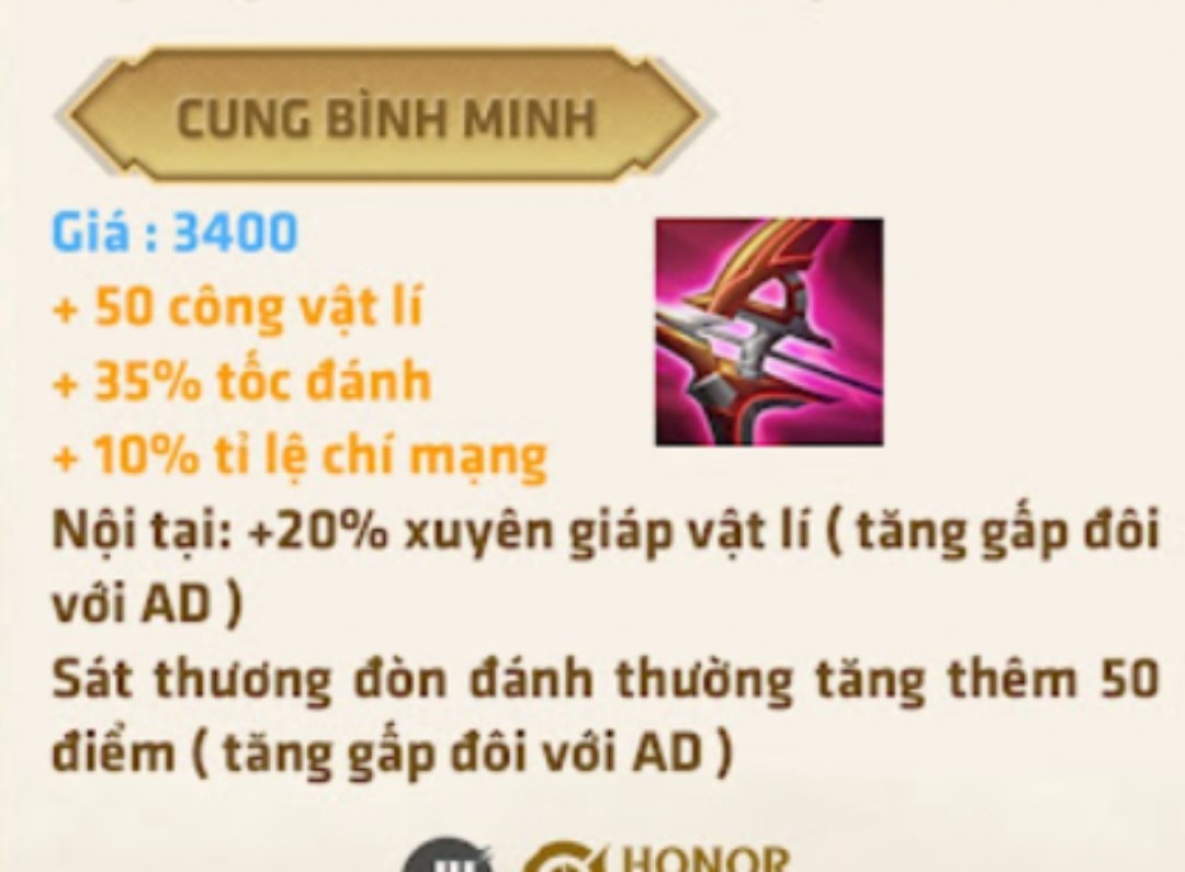 HOT: Xuất hiện trang bị mới đắt nhất Liên Quân, siêu bá đạo dành cho xạ thủ gánh team! - Ảnh 6. HOT: Xuất hiện trang bị mới đắt nhất Liên Quân, siêu bá đạo dành cho xạ thủ gánh team! - Ảnh 6.