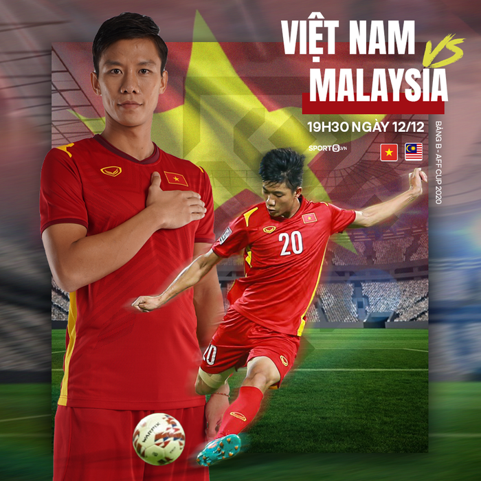 Trực tiếp Việt Nam vs Malaysia: Đại chiến tranh ngôi đầu tại AFF Cup - Ảnh 1. Trực tiếp Việt Nam vs Malaysia: Đại chiến tranh ngôi đầu tại AFF Cup - Ảnh 1.