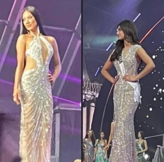Hé lộ khoảnh khắc cực hiếm của Kim Duyên trên sân khấu Miss Universe sau khi dừng chân ở top 16! - Ảnh 2.