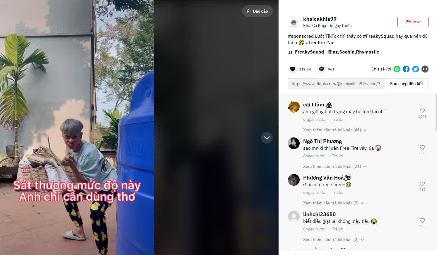 Kh&ocirc;ng chỉ đứng top 1 thịnh h&agrave;nh &acirc;m nhạc tr&ecirc;n YouTube, Freaky Squad tiếp tục x&acirc;m chiếm xu hướng của TikTok  - Ảnh 5.