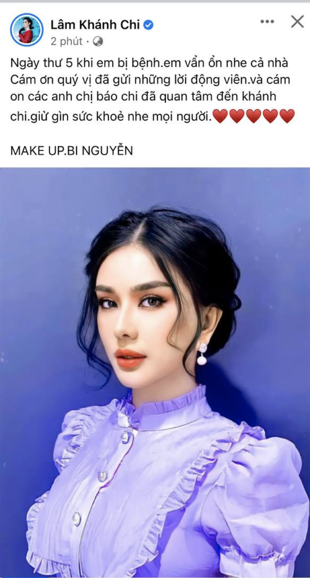 L&acirc;m Kh&aacute;nh Chi th&ocirc;ng b&aacute;o đ&atilde; &acirc;m t&iacute;nh Covid-19, netizen vẫn lo lắng v&igrave; 1 điều n&agrave;y? - Ảnh 4.