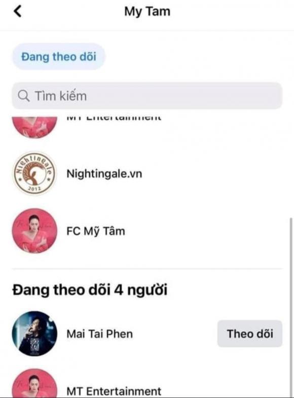 Mỹ Tâm nhập hội chỉ follow mình anh, có động thái xoá dấu vết khi bị phát hiện? - Ảnh 2.