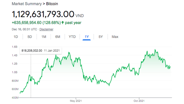 Nhìn lại năm 2021: Sự trỗi dậy của Bitcoin và tiền số  - Ảnh 1.