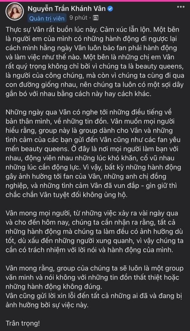 Một sao nam Vbiz bất ngờ lên tiếng giữa biến trưởng FC Khánh Vân chơi xấu dàn mỹ nhân - Ảnh 1. Một sao nam Vbiz bất ngờ lên tiếng giữa biến trưởng FC Khánh Vân chơi xấu dàn mỹ nhân - Ảnh 1.