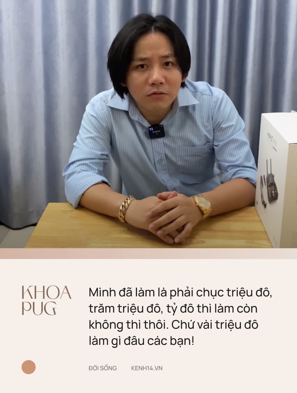 30 tỷ chỉ là rác - câu nói gây bão MXH của Khoa Pug vẫn không sốc bằng loạt phát ngôn chi tiền mua bạn trước đó! - Ảnh 2. 30 tỷ chỉ là rác - câu nói gây bão MXH của Khoa Pug vẫn không sốc bằng loạt phát ngôn chi tiền mua bạn trước đó! - Ảnh 2.
