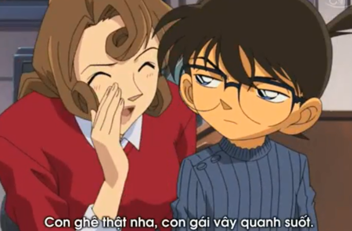 Haibara bị bắt bài thích Conan bởi chính mẹ chàng thám tử, ai ngờ lộ luôn tính cách yêu đương của con trai cưng? - Ảnh 5. Haibara bị bắt bài thích Conan bởi chính mẹ chàng thám tử, ai ngờ lộ luôn tính cách yêu đương của con trai cưng? - Ảnh 5.
