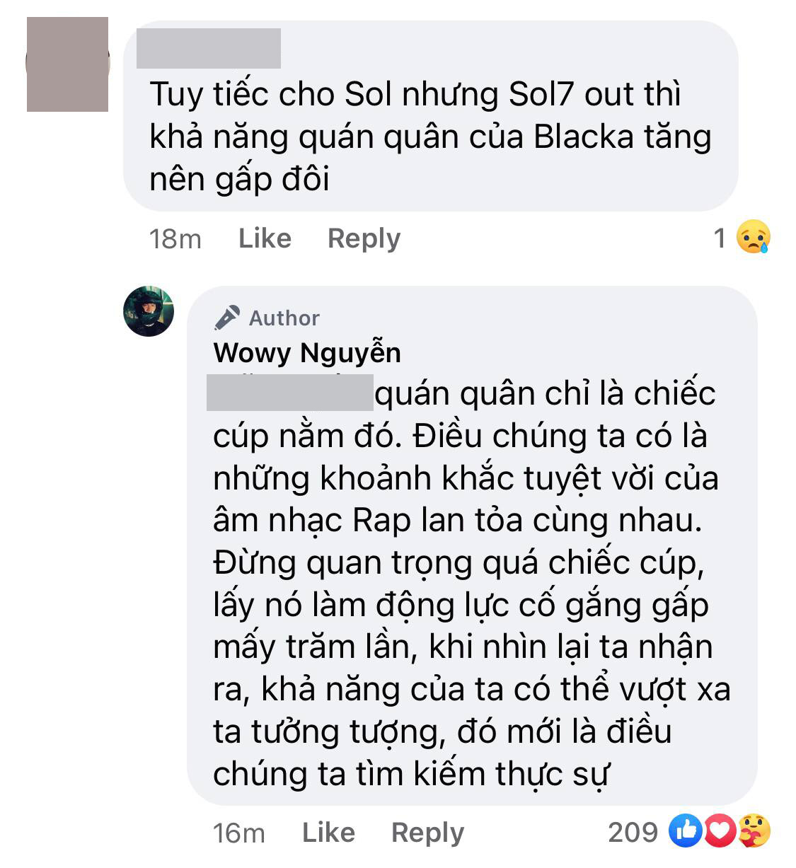 Wowy nói gì về khả năng Blacka thành Quán quân Rap Việt mùa 2 nếu vắng bóng Sol7? - Ảnh 3.