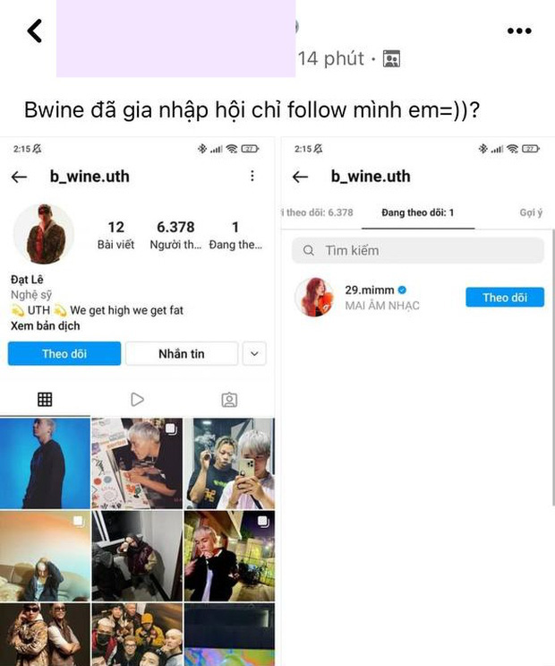 B-Wine - thí sinh đầu tiên vào Chung kết Rap Việt: Từng vướng drama với Wowy, bạn trai tin đồn Mai Âm Nhạc - Ảnh 6. B-Wine - thí sinh đầu tiên vào Chung kết Rap Việt: Từng vướng drama với Wowy, bạn trai tin đồn Mai Âm Nhạc - Ảnh 6.