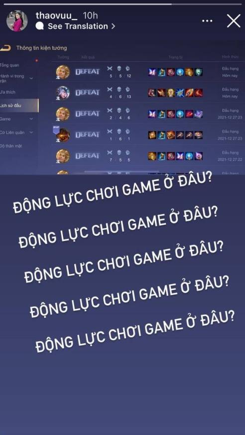 Chuỗi thua cứ mãi kéo dài, MC Liên Quân Mobile bất lực than thở động lực chơi game là ở đâu? - Ảnh 1.