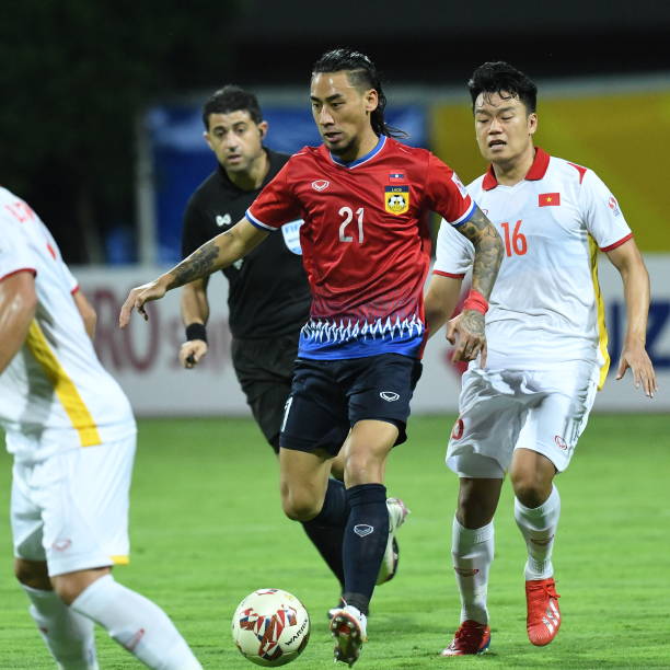 Những hình ảnh hiếm hoi từ trận đấu ĐT Việt Nam 2-0 ĐT Lào ở AFF Cup 2020 - Ảnh 8.