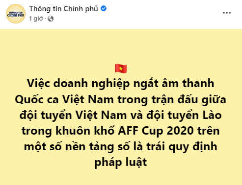 Trang Thông tin Chính phủ xác nhận doanh nghiệp ngắt âm thanh Quốc Ca là trái quy định pháp luật, công bố bản Tiến Quân Ca hoàn toàn miễn phí! - Ảnh 1.