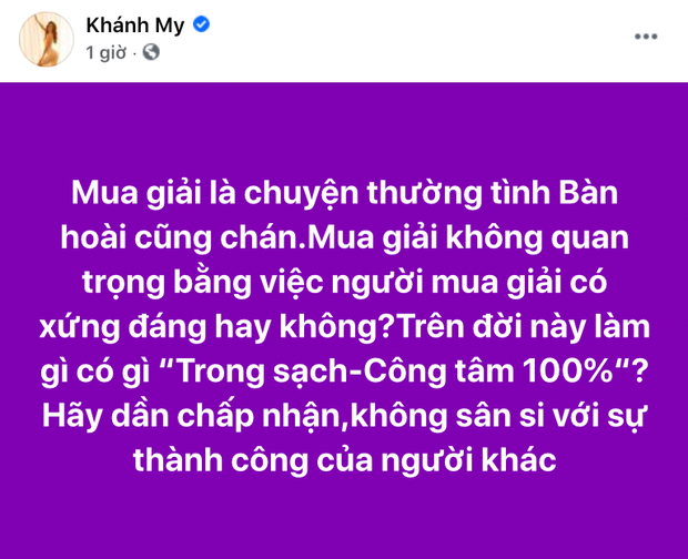 Mỹ nhân nghi đá xéo Thuỳ Tiên mua giải phải livestream phân trần, lời giải thích có hợp lý? - Ảnh 3.