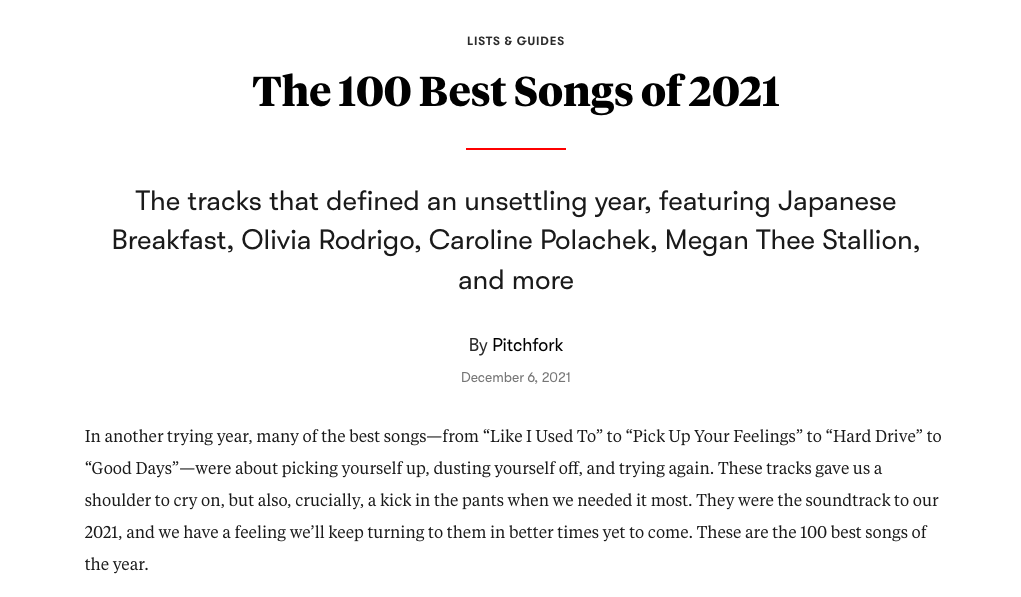Trang âm nhạc khó tính chọn các ca khúc hay nhất 2021: #1 cá là 90% fan Việt chưa nghe, Adele hạng thấp bất ngờ, Taylor Swift not found! - Ảnh 4.